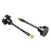 VERBANA 1 pc FPV Drone 5.8G 2.3Dbi RHCP FPV Antenna Drone SMA/RP-SMA TX RX mini Antenna Replacement for FPV Racing Drone Accessories Part (Color : SMA Short Black) view 4
