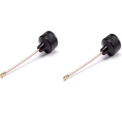 VERBANA 2 pcs Drone 2.5DBI Gain RHCP Antenna FPV SMA/RP-SMA/UHL/MMCX/MMCX-WJ Antenna Replacement Part for RC FPV Racing Freestyle Drone Accessories Part (Color : 2pcs UFL)