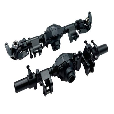 Racers Edge Black Aluminum Axle Housing Set (Front & Rear) for CEN RCE1970BK
