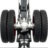 Racers Edge Black Aluminum Axle Housing Set (Front & Rear) for CEN RCE1970BK view 3