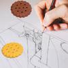 36 Pcs Kawaii Erasers for Kids Funy Eraser Cookie Erasers for Kid Bulk Student Gift (Mix Color) view 2