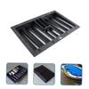 Vaguelly Plastic Poker Chip Tray Table Chip Holder for Organization Compact Design for Easy Storage Clean and Tidy Gaming Experience for and view 2
