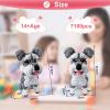 AHZILEI Schnauzer Dog 7100 Piece Micro Building Blocks Set for Teens & Adults  Advanced 3D Construction Kit, STEM Fine-Motor Skill Toy, Birthday, Family Indoor Creative Play view 2