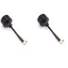 VERBANA 2 pcs Drone 2.5DBI Gain RHCP Antenna FPV SMA/RP-SMA/UHL/MMCX/MMCX-WJ Antenna Replacement Part for RC FPV Racing Freestyle Drone Accessories Part (Color : 2pcs MMCX-WJ) view 1