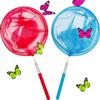 2 Pack Telescopic Butterfly Nets - Great for Catching Insects Bugs Fishing - Outdoor Toy for Kids Playing - Extendable from 6.8" to 34" and Anti Slip Grip view 1