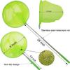 2 Pack Telescopic Butterfly Nets - Great for Catching Insects Bugs Fishing - Outdoor Toy for Kids Playing - Extendable from 6.8" to 34" and Anti Slip Grip view 2