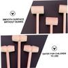 Vaguelly 20pcs Mini Wooden Hammers for Boys and Girls Safe and Natural Mallets for Cake Decorating and Educational Play Includes and Styles view 3