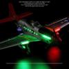 Super Large 56CM Realistic Fighter Jet, Old-Fashioned Fighter Jet, brushless Motor, RTF Ready, 2.4G Remote-Controlled 3D/6G Stunt Aircraft Full Body Lighting view 3