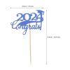 15pcs Graduation Cupcake Toppers for Class of Congrats Cake Decor for Graduation Parties Festive Cupcake Picks to Celebrate Achievements view 2