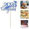 15pcs Graduation Cupcake Toppers for Class of Congrats Cake Decor for Graduation Parties Festive Cupcake Picks to Celebrate Achievements view 3
