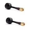 VERBANA 2 pcs Drone 2.5DBI Gain RHCP Antenna FPV SMA/RP-SMA/UHL/MMCX/MMCX-WJ Antenna Replacement Part for RC FPV Racing Freestyle Drone Accessories Part (Color : 2pcs RP-SMA) view 1