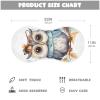 UMIRIKO Cute Owl Baby Burp Cloths for Boy Girl Cotton Baby Burping Cloth Soft Newborn Towel 1 Pack 202b1749 view 2