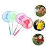 Abaodam 4pcs Telescopic Butterfly Net for Boys and Girls Stainless Steel Catching Net Indoor Outdoor Toys Easy to Use Comfortable Grip view 2