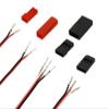 Didamx 50 Sets JST Servo Connectors Male Female Crimp Pin and Cable Kit with Crimping Tool Compatible for Hitec, Futaba, Spektrum Model Airplanes and RC Cars view 4