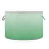 UMIRIKO Gradient Green 01 Toy Storage Bin for Kids Dog Toy Storage Basket Round Canvas Organizer Basket Toy Hamper Laundry Hamper view 1