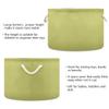 UMIRIKO Fruit Green Toy Storage Bin for Kids Dog Toy Storage Basket Round Canvas Organizer Basket Toy Hamper Laundry Hamper view 3