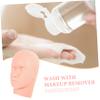 Mannequin Head Pink PVC Eyelash Extension Practice for Beginners view 2