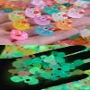 100pcs Mini Resin Duck,15 mm Dollhouse Dcor Glow in The Dark for Aquarium Decor Micro Fairy Garden Landscape Hide,Seek Party Toys,Easter Basket Stuffer, Gift for All Ages (Pink-Duck) view 2