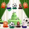 12pcs Sports Themed Birthday Party Decorations Sports Table Honeycomb Centerpieces Baseball Soccer Football Basketball Table Centerpieces Sports Themed Table Toppers Birthday Party Supplies for Boys view 4