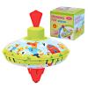Beeqoo Fun Farm Spinning Top Tin Toy for Kids  Retro Classic Toys - Toddler Traditional Spin Tops - Metal Fidget Spinner for Kindergarten  Sensory Gyroscope - Novelty Present Party Favors view 1