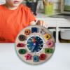 Shape Sorter Clock Puzzle Toys Geometry Learn Clock Teaching Clocks for Toddlers view 4
