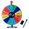 LRMBKM 12 Slots Prize Wheel,12 Inch Prizes Spinner with Stand and Heavy Duty Base,Ruleta De Premios,Spin The Wheel for Fortune Spinning Game Carnival & Engaging Home Parties,Tradeshow. view 1