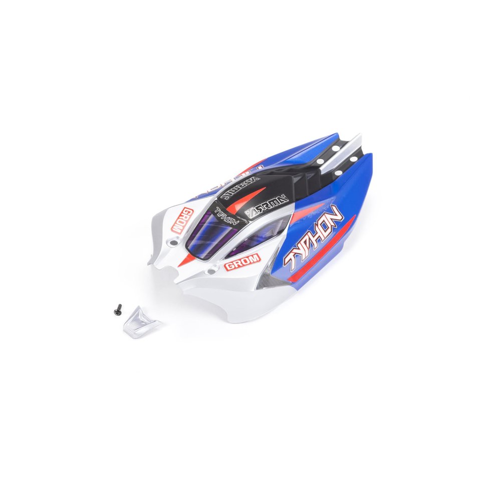 ARRMA Typhon GROM Body (Blue), ARA412005