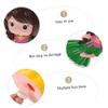 Abaodam Princess Piggy Bank for Girls Cute Bank Money Saving Jar for Boys and Girls Birthday Decorative Home Accent Encourages Saving Habits Dress Design view 4