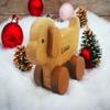 Wooden Toy Puppy Car - Personalised Toys Baby Push Car - Baby Boy Wooden Dog Toys - Wood Toy Dog On Wheels For Infant Boys - Pull Puppy Toy For Toddler - Push Car For Baby - Handmade Infant Toys Dog view 3