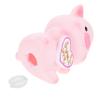Abaodam Lovely Cartoon Pig Piggy Bank for Boys and Girls Vinyl Saving Pot Adorable Birthday for Boys and Girls Fun Household Money Pot for Savings view 1