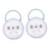 ERINGOGO Pacifier Box Case 2pcs Portable Pacifier Holder Handle Cartoon Design for Newborns and Travel view 1