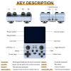 AIUOUS RGB20S Handheld Retro Game Console Built-in 15,000 Games 64G 3.5 Inch IPS Screen Open Source System (Blue) view 2