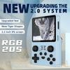 AIUOUS RGB20S Handheld Retro Game Console Built-in 15,000 Games 64G 3.5 Inch IPS Screen Open Source System (Blue) view 3