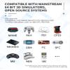 AIUOUS RGB20S Handheld Retro Game Console Built-in 15,000 Games 64G 3.5 Inch IPS Screen Open Source System (Blue) view 4