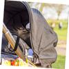 Abaodam 3pcs Durable Stroller Hooks for Bags Multi-Function Carabiner Clips for Diaper Bags and Shopping Practical Stroller Accessories for Parents The Go view 2