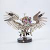 3D Steampunk Mechanical Nocturnal Owl Model, 700+PCS 3D Metal Puzzle DIY Assembly Model Kit, Mechanical Steampunk Toys 3D Jigsaw Puzzle Desk Ornament DIY Assembly Kits for Teens & Adult view 3