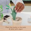 Fisher-Price Wood Pretend Play Toy Herb Garden & Tools Set, 12-Piece Wooden Playset for Preschool Kids Ages 3+ Years view 4