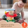 Fisher-Price Wood Baby Toy Treehouse Ball Run, 2-Piece Wooden Activity for Developmental Play Infants & Toddlers Ages 9+ Months view 2