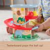 Fisher-Price Wood Baby Toy Treehouse Ball Run, 2-Piece Wooden Activity for Developmental Play Infants & Toddlers Ages 9+ Months view 4