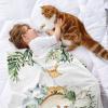 CADE Personalized Woodland Animals Baby Blanket for Boys, 30x40in view 2
