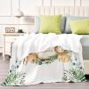 CADE Personalized Woodland Animals Baby Blanket for Boys, 30x40in view 4