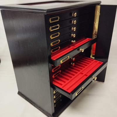 Collectible Pen Cabinet - Capacity 255 Fountain Pens - (15C-NE-RO)