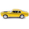1971 Comet GT Yellow with Black Stripes Forgotten Classics Series 1/24 Diecast Model Car by Motormax 79047Y view 4