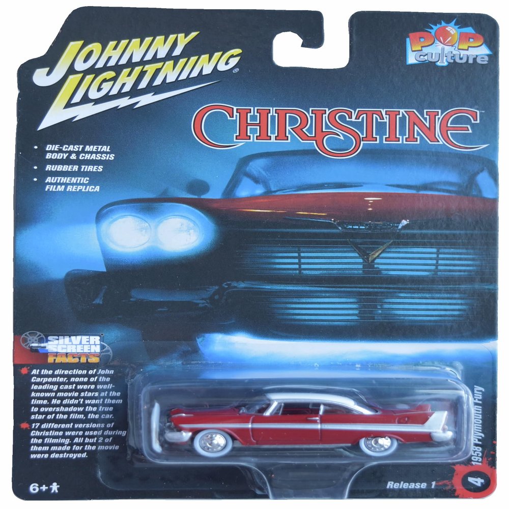 Johnny Lightning 1958 Plymouth Fury, pop Culture Christine, JLPC001