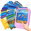 Kids Educational Learning Tablet Toy-Educational Tablet Toy to Interactive Learn Alphabets,Colors,Number,Foods,Jurassic Park,Animals,Learning Toys for Toddlers 2-6 Years Old,Gifts for Boys Girl view 1