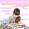Kids Educational Learning Tablet Toy-Educational Tablet Toy to Interactive Learn Alphabets,Colors,Number,Foods,Jurassic Park,Animals,Learning Toys for Toddlers 2-6 Years Old,Gifts for Boys Girl view 3