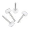 VICASKY 4pcs Gate Threaded Spindle Rods Pressure Mounted Replacement Parts for Gates and Pet Safety Easy to Install Durable for Wider Openings view 1