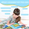 Kids Educational Learning Tablet Toy-Educational Tablet Toy to Interactive Learn Alphabets,Colors,Number,Foods,Jurassic Park,Animals,Learning Toys for Toddlers 2-6 Years Old,Gifts for Boys Girl view 3