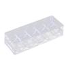 ibasenice Stylish Acrylic Game Chips Storage Box with Cover Organizer for Poker Chips Easy to Use for Game and Keeping Your Organized view 1