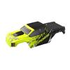 CROBOLL R11077 PVC Car Body in Green for Mini1:10 RC Car, Spare Parts RC Truck Body Shell for RZ001 view 2